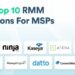 The Top RMM Solutions For MSPs | Expert Insights